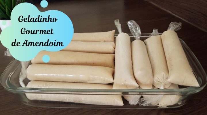 Geladinho Gourmet de Amendoim Cremoso: Faça e Venda!