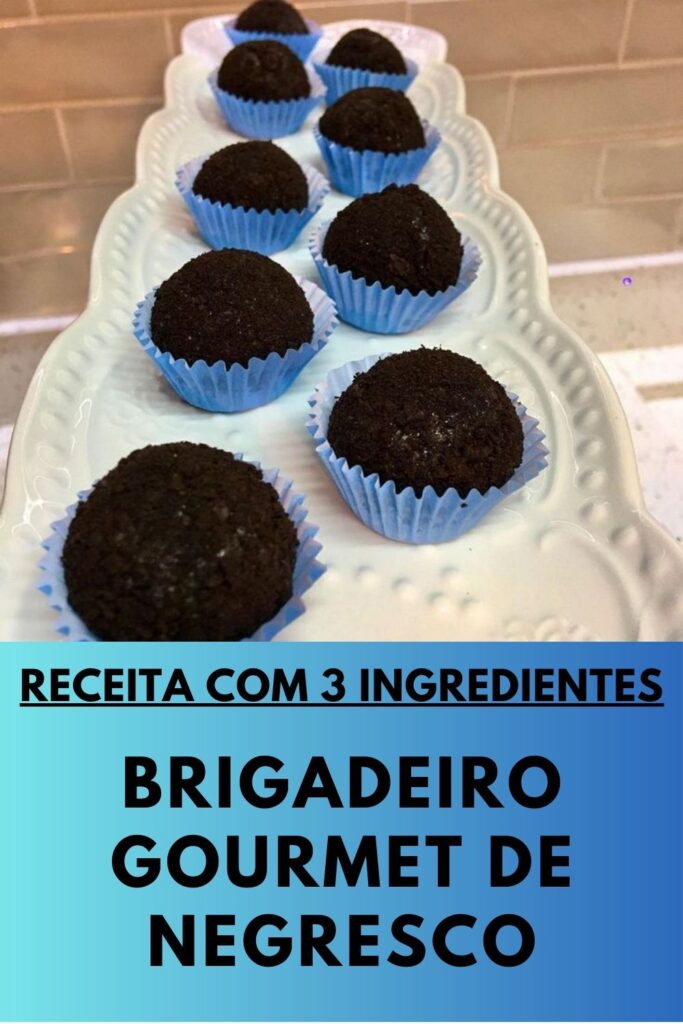 Brigadeiro de Negresco: Receita Lucrativa com 3 Ingredientes