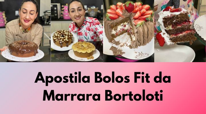 Apostila Bolos Fit da Marrara Bortoloti PDF [2024]