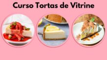 Curso Tortas de Vitrine Online + Certificado de Conclusão