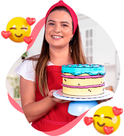 curso cartoon cake com estilo giovana felizari - Curso Cartoon Cake Com Estilo | Giovana Felizari [2024]