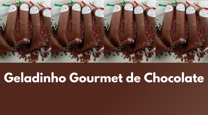 Geladinho Gourmet de Chocolate: O Favorito de Todos