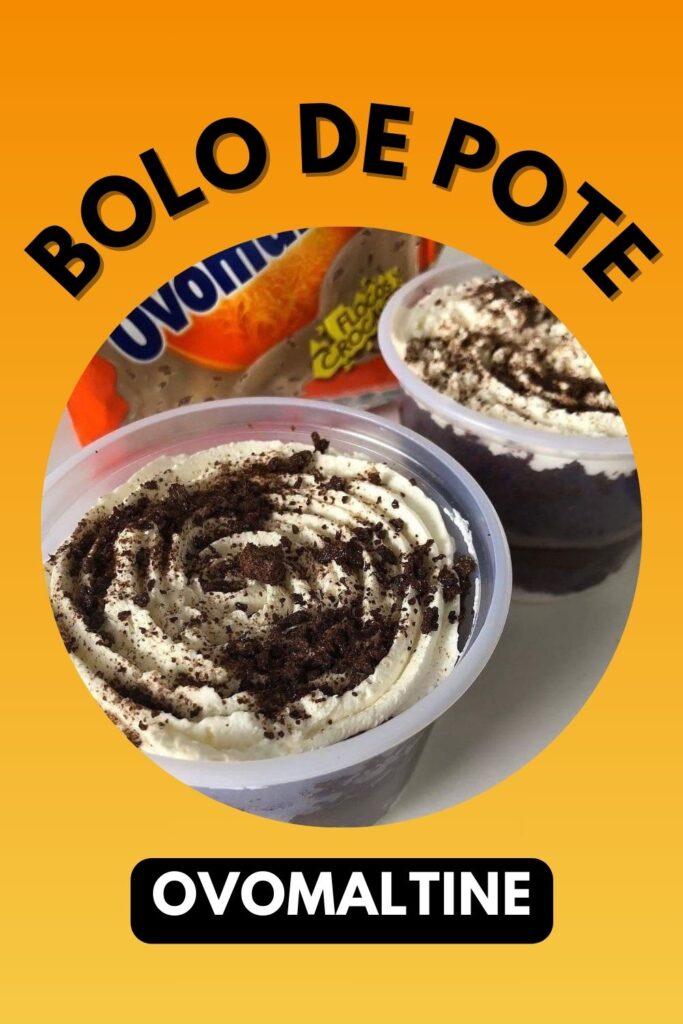 bolo de pote de ovomaltine 683x1024 - Bolo de Pote de Ovomaltine: Receita Passo a Passo