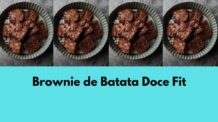 Brownie de Batata Doce Fit, Vegano e sem Glúten