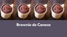 Receita Rápida de Brownie de Caneca no Microondas
