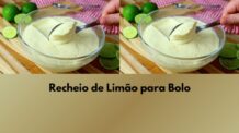 Recheio de Limão para Bolo: Receita Passo a Passo