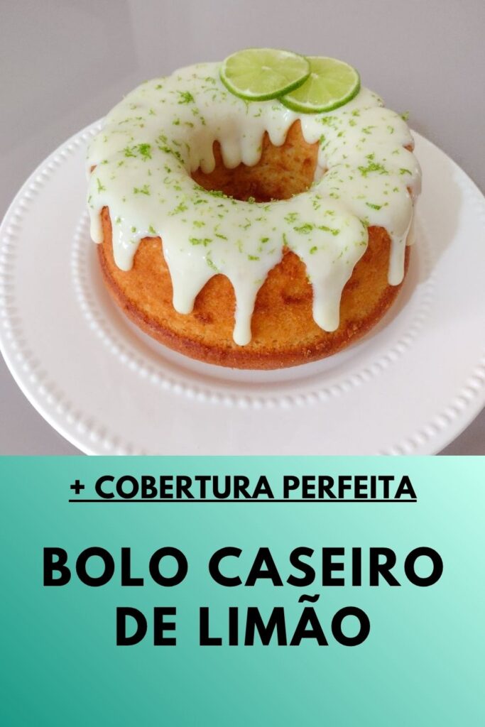 Bolo Caseiro de Limão: Receita Rápida com Cobertura Perfeita