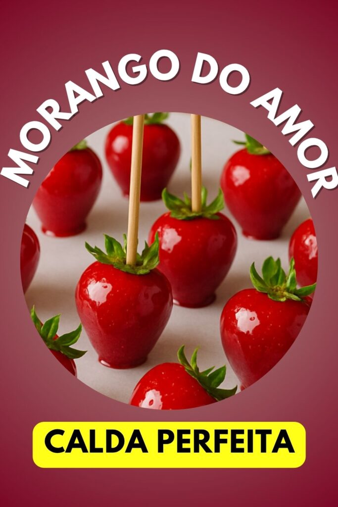 Como Fazer Calda do Morango do Amor que Não Gruda
