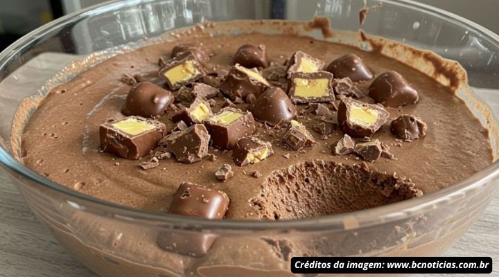 Mousse de Bombom Cremosa e Fácil com Sabor Irresistível