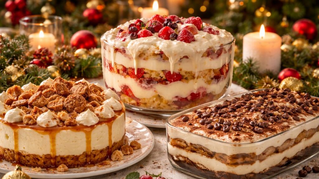 3 sobremesas fáceis e bonitas para a ceia de Natal