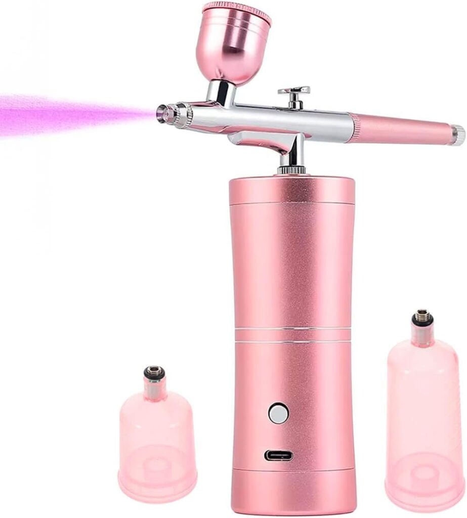 Aerógrafo portátil mini com compressor sem fio