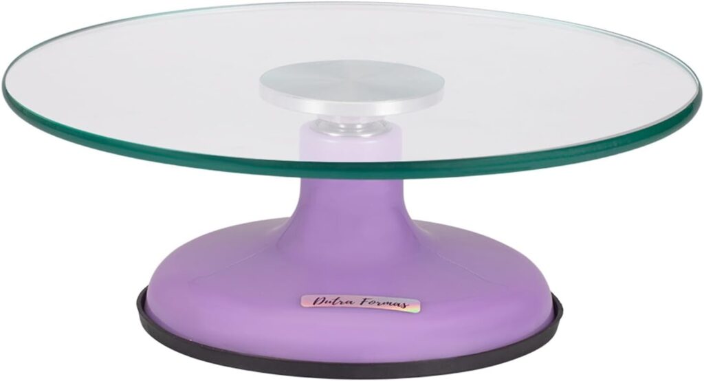 Bailarina de vidro profissional extra grande para bolos pesados