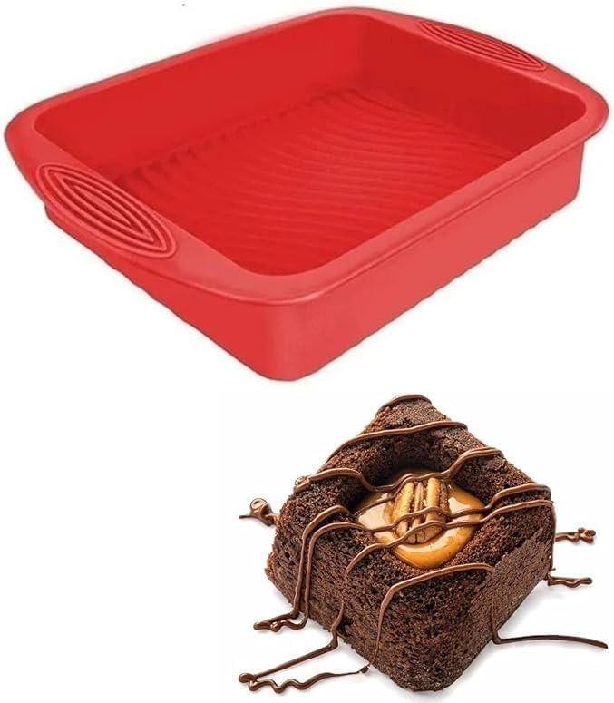 Forma de silicone para brownie