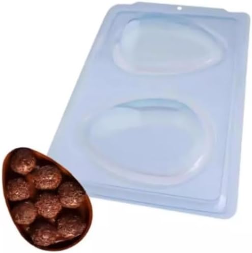 Forma Ovo Liso 350g BWB Cód. 3618 (Forma Especial 3 Partes com Silicone)
