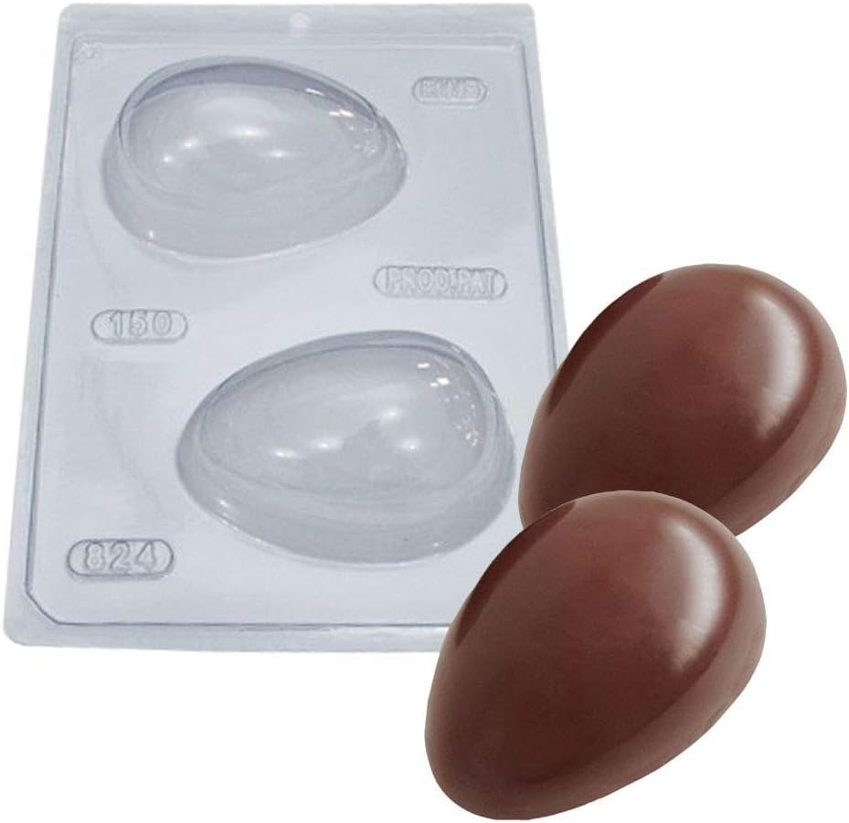 Forma para Chocolate BWB Cód. 48 – Ovo Liso 100g