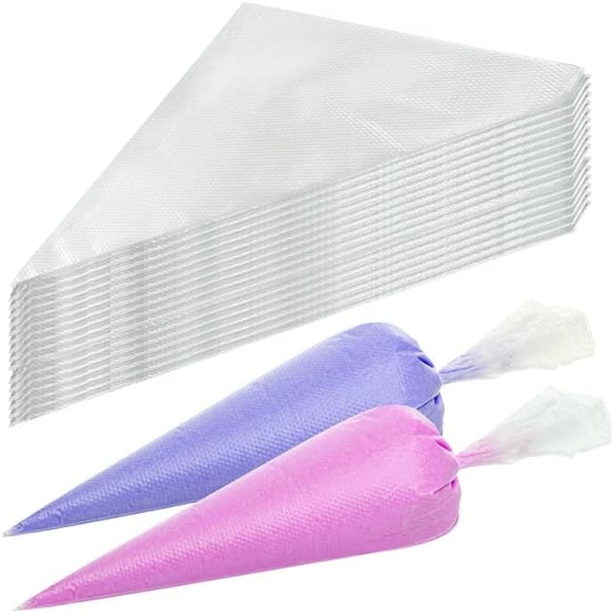 Saco/Manga de Confeitar Descartável Pequeno 28 cm – 100 unidades