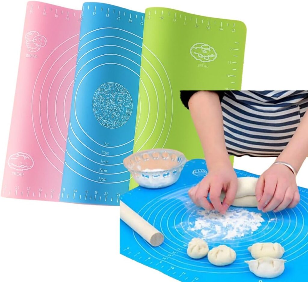 Kit 2 Tapetes Culinários de Silicone 50x40 cm Premium