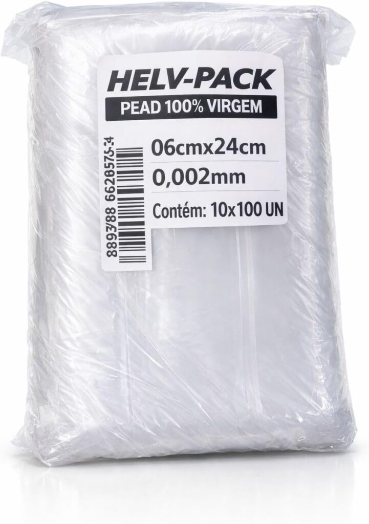 Saquinho para geladinho gourmet 6x24 – 1000 unidades