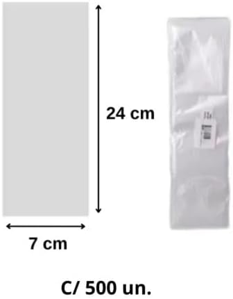 Saquinho para geladinho gourmet 7x24 – 500 unidades