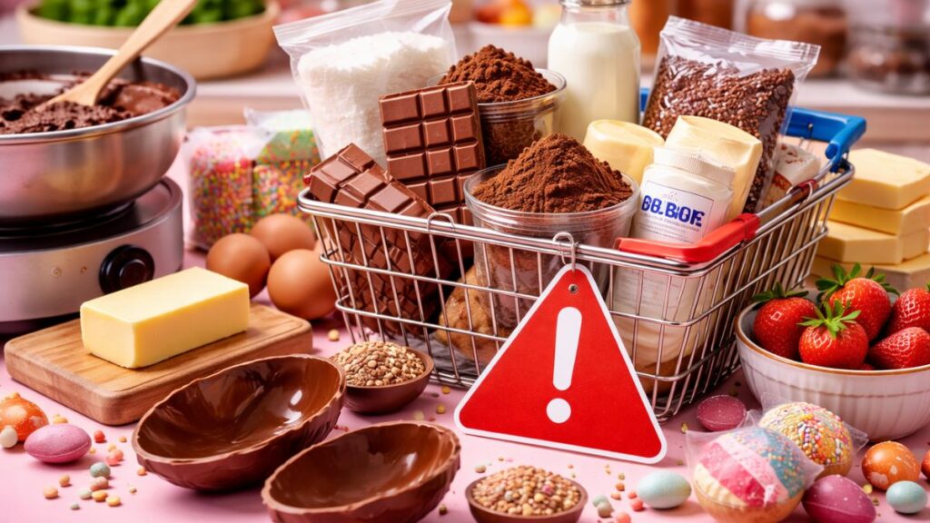 Erros ao Comprar Ingredientes Para Produzir Ovos de Páscoa